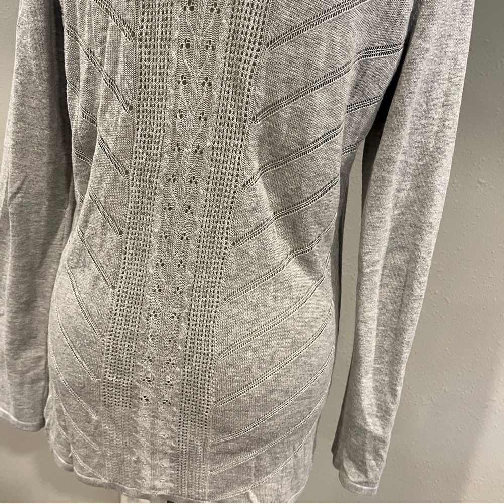 Maurice’s open knitted cardigan size medium - Picture 3 of 12